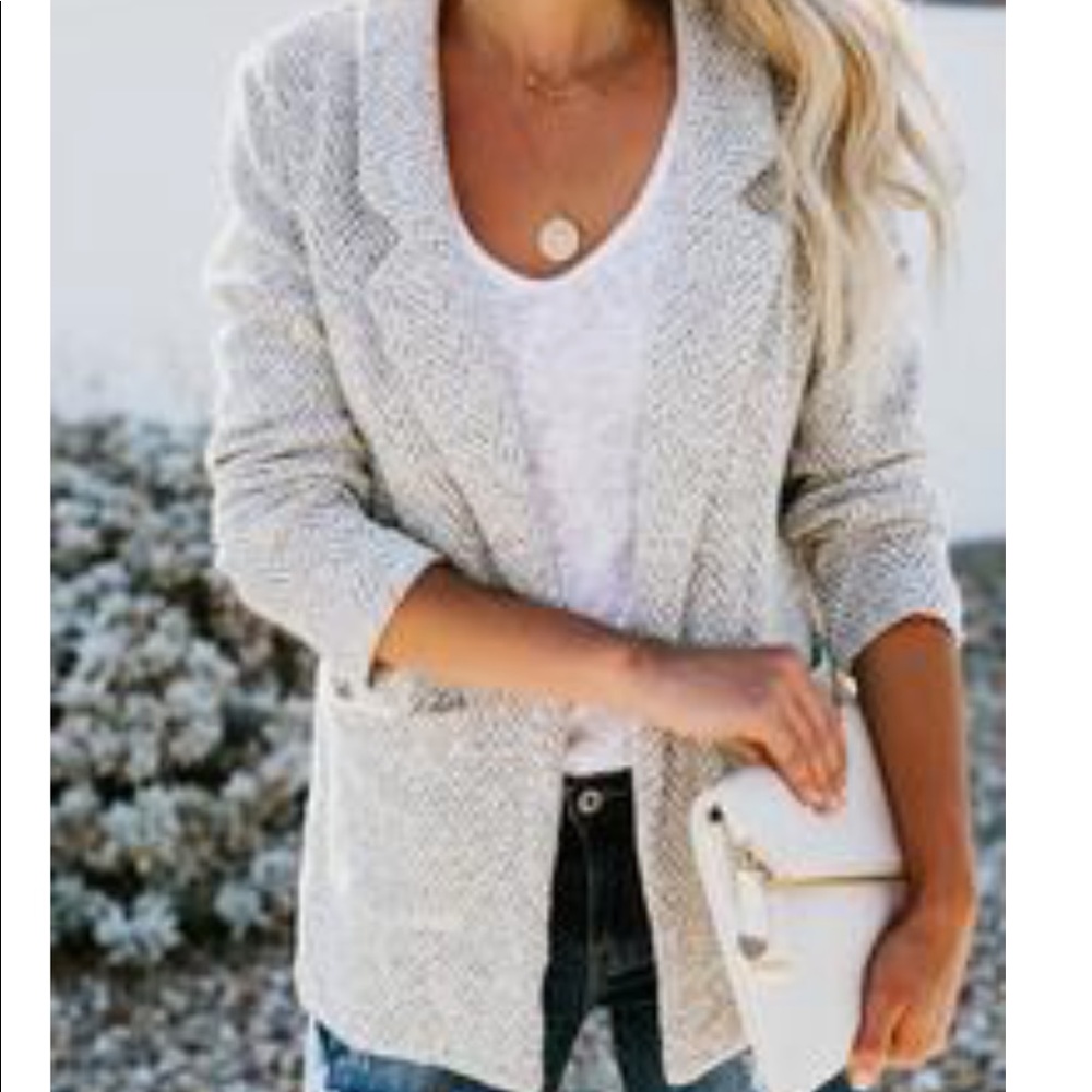 Vici pocketed blazer
